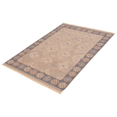 Ankara FW Tan Kilim 5'2" x 7'4"