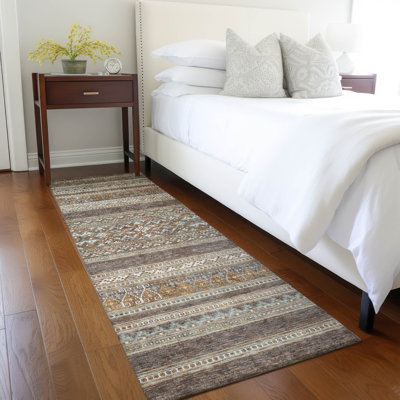 Tapis intérieur / extérieur Maestas avec envers antidérapant
