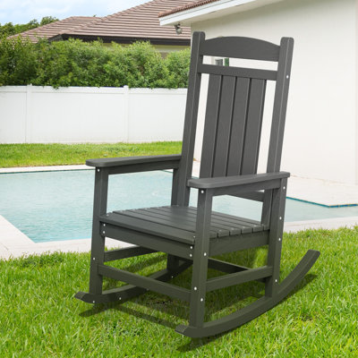 HDPE Rocking Adirondack Chair