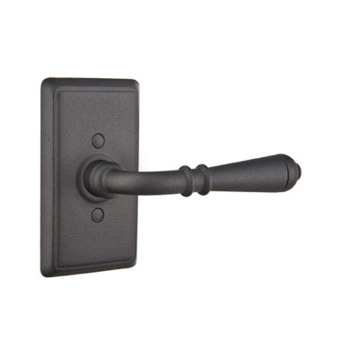 Faux levier de porte double avec rosette Normandy