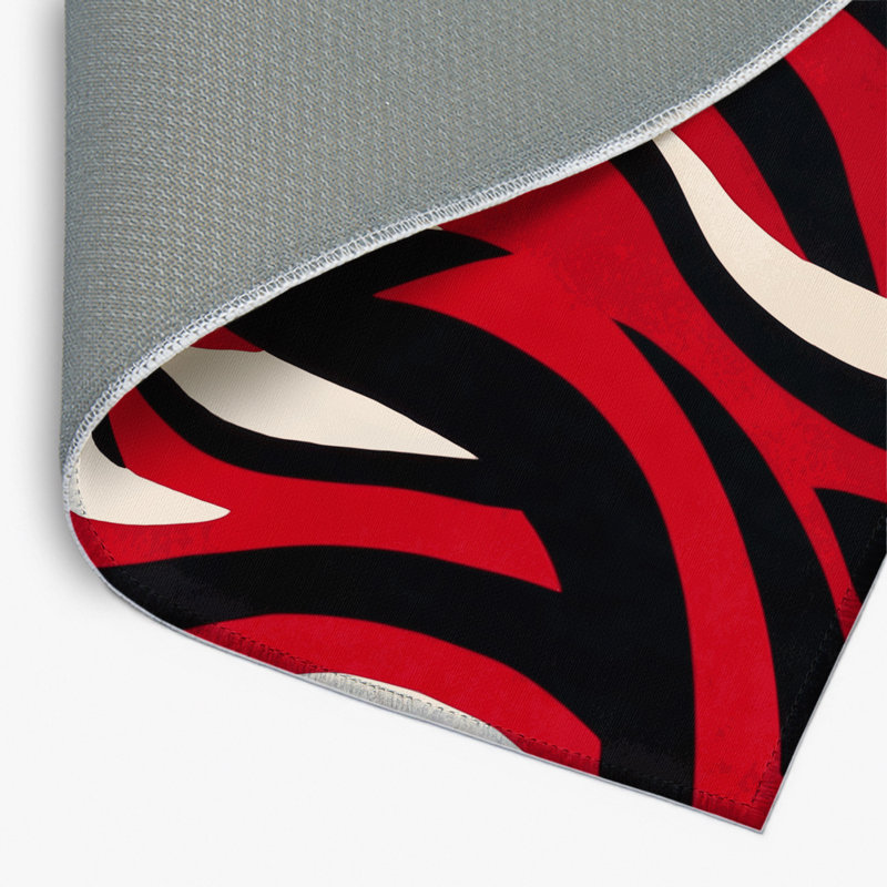 Tapis intérieur et extérieur Cerise Sparks, Rectangle 1 pi 6 po x 2 pi 6 po