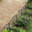 Clôture de jardin décorative en métal H 17 po x l 19 po (ensemble de 5)