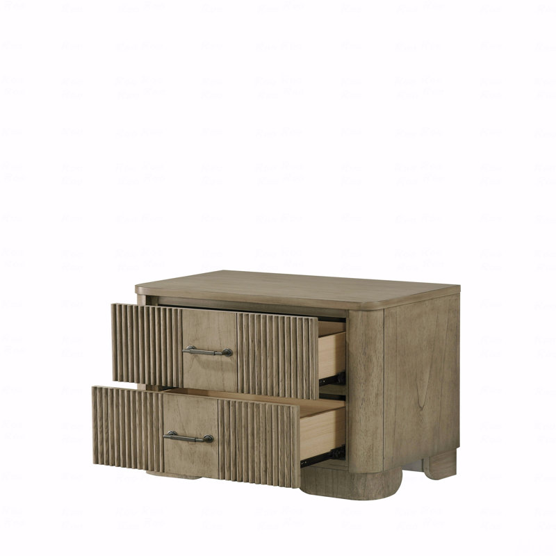 Antique Oak Nightstand