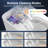 Smart Elongated Bidet Toilet with Foam Dispenser, Auto Open/Close Lid, Auto Flush, ADA Comfort Height, Heated Seat, Built-in Tank & Pump