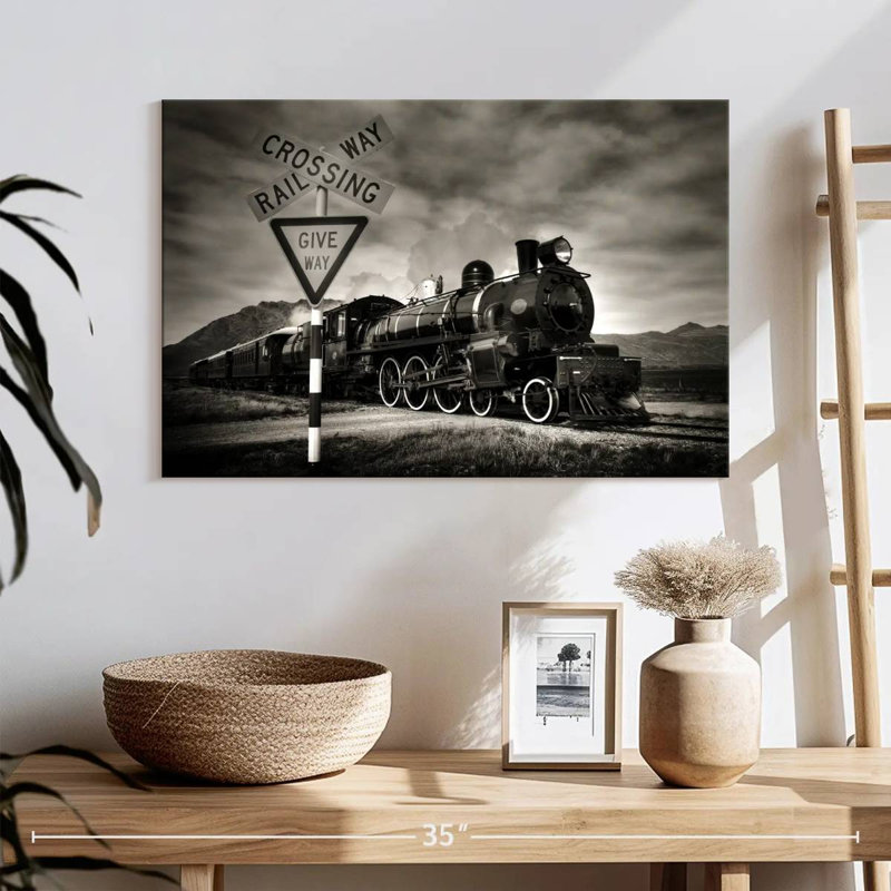Mehar Rail Crossing, H 16 po x l 24 po