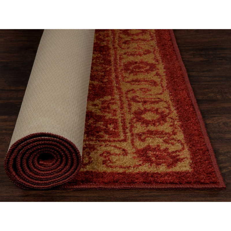 Eual Oriental Indoor Rug, Rectangle 3'4" x 5'