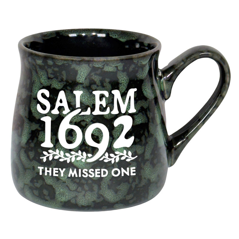 Salem 1692 Green Camo Ceramic Mug