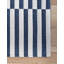 Tapis uni / rayé de couleur bleu californien-61103128