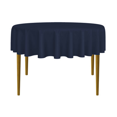 Solid Color Round Tablecloth