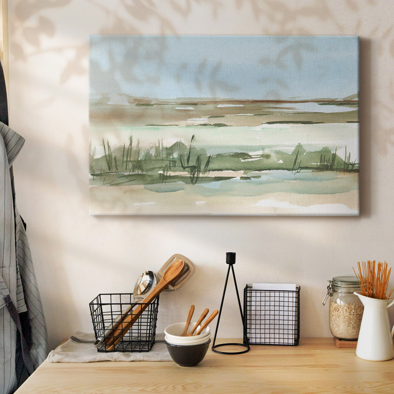 Toile tendue Peaceful Lowland I-Gallery, H 12 po x l 18 po