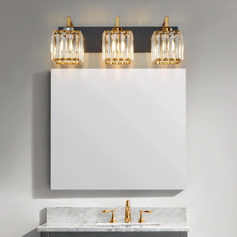 Éclairage pour meuble-lavabo à 3 lumières Wylden