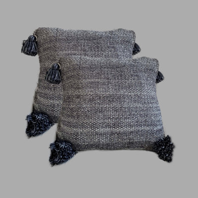  100% Cotton Throw Square Pillow Cover