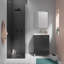 Ensemble de meuble-lavabo simple avec miroir Logic-46357535-125004084