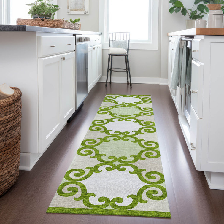 Malek Indoor/Outdoor Area Rug with Non-Slip Backing
