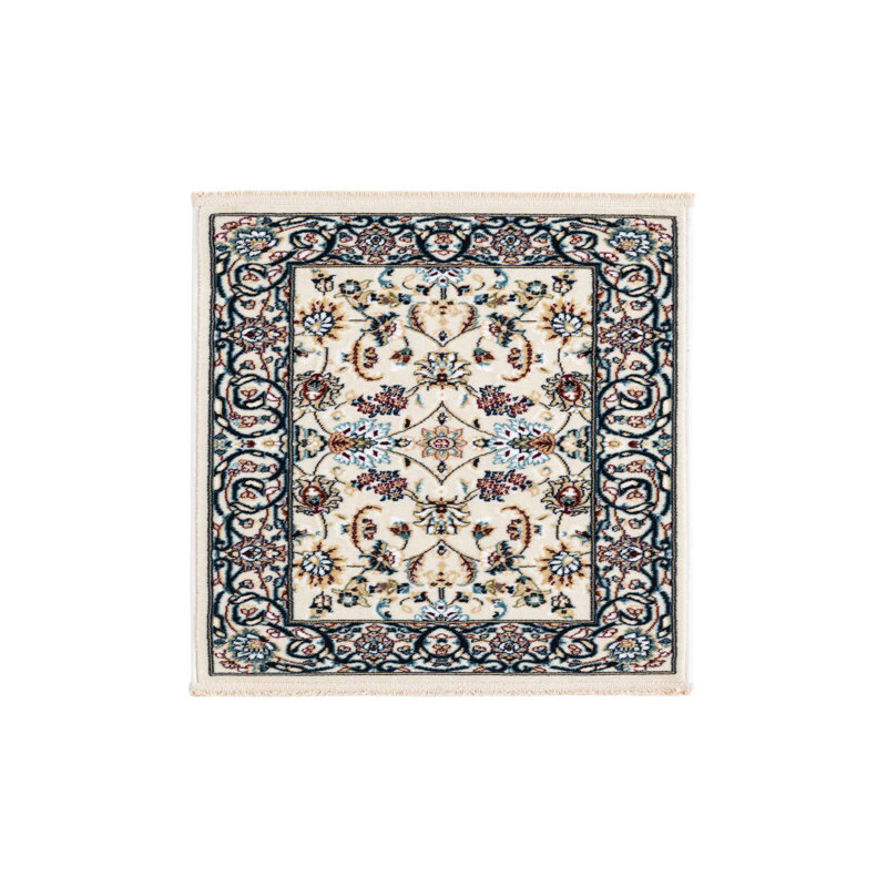 Jackson Oriental Indoor Rug, Rectangle 2' x 3'1", Ivory/Blue