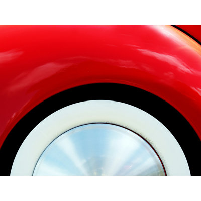 39 Ford Deluxe Wheel & Fender by Clive Branson - Print