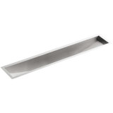 Undertone® 43" L x 8-1/4" W x 6-5/16" Under-Mount Single-Bowl Trough Kitchen Sink