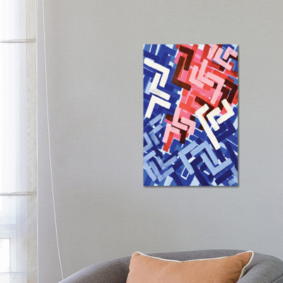 Bubblegum Graffiti 1 Piece Wrapped Canvas Painting