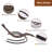 Volkrad Outdoor Rust-Resistant Metal Chaise Lounge Set , Cushion Included-1413980070