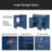 36'' Single Bathroom Vanity with Resin Top-555451730