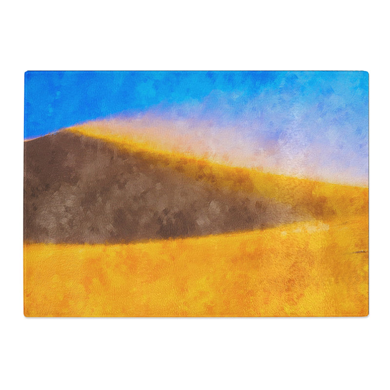 The Desert Vol.4 Painting Chopping Board, 28.5cm W x 39cm L