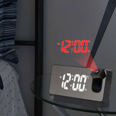 Kitchen Timer, 3 in 1 Alarm Clock, Black QHE190KLH