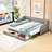 Twin XL Upholstered Daybed with 2 Drawers-832310835