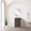 Meuble-lavabo simple avec plateau en acrylique