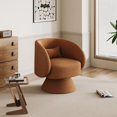 Fauteuil demi-tonneau pivotant Modern