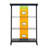 Tiphanee Glass Top Metal Base Computer Desk-513706305