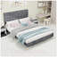Tête de lit souple grand format avec éponge haute densité, design minimaliste moderne pour le confort et le style, s'adaptant à différents styles de chambre à coucher-562286404