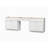 102" Double Bathroom Vanity Base Only-111666773