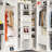 Rotating Shoe Rack Tower, 7-Tier Spinning Organizer, 360° Revolving Storage For 28 Pairs Of Shoes, High Bottom Design, Space-Saving And Durable