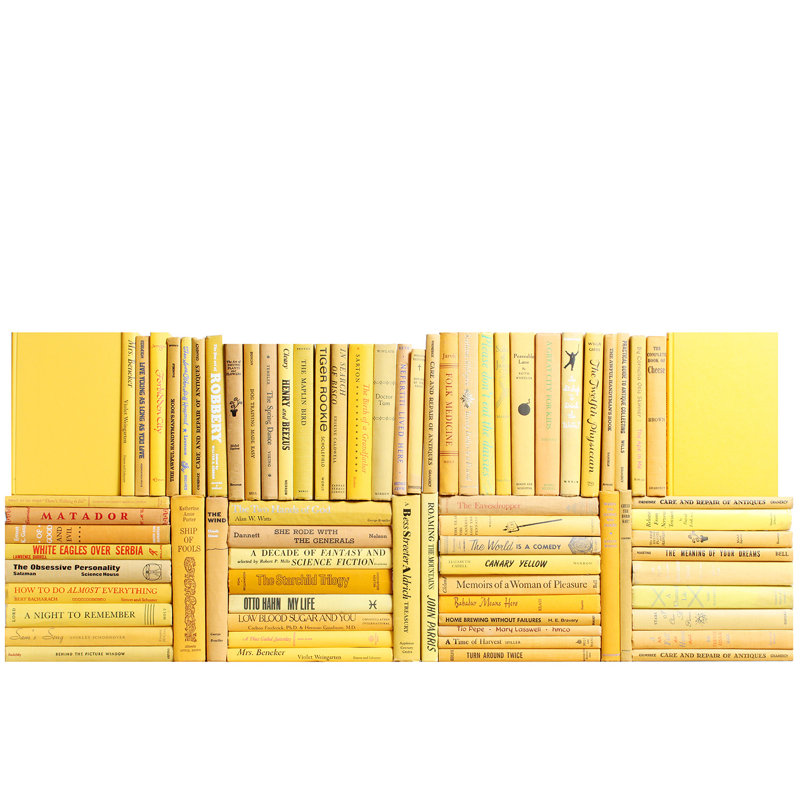 Midcentury Decorative Books - Vintage Book Wall, 50, Orchard