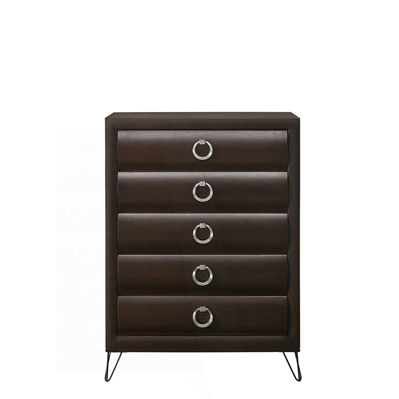 Commode, commode de chambre à coucher de style industriel