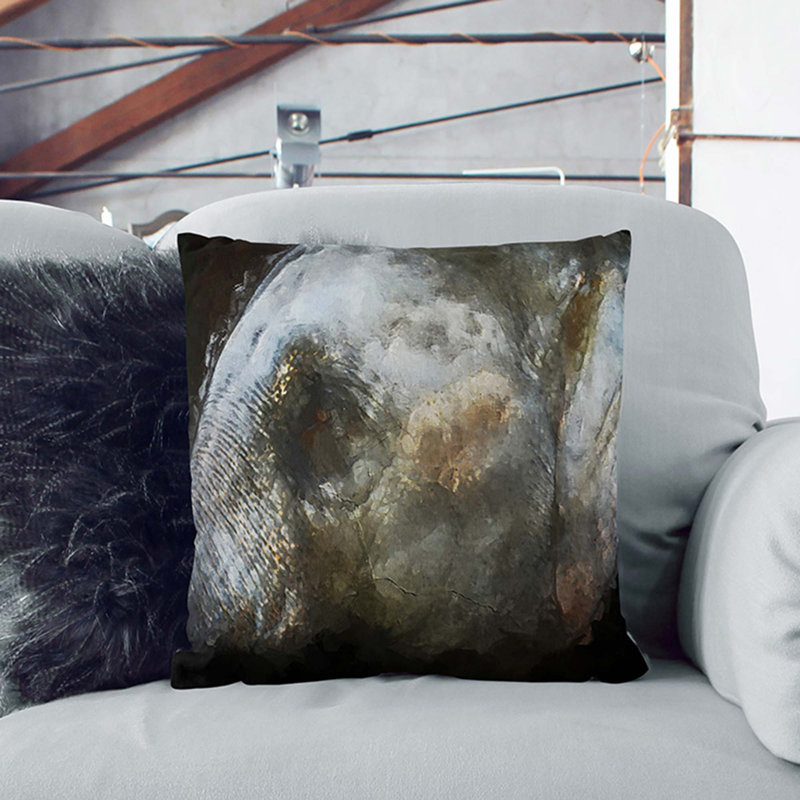 Square Cushion, White, 55 x 55 cm
