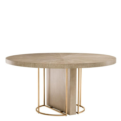 Remington Oval Oak Dining Table