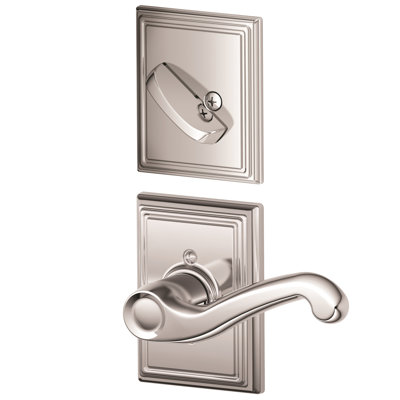 Flair Single Cylinder Interior Lever Set (Exterior Portion Sold Separately)