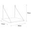Tablette d'appoint Mangrella