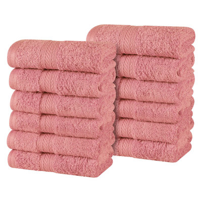Cotton Plush Soft Highly-Absorbent Heavyweight Luxury Face Towel Washcloth