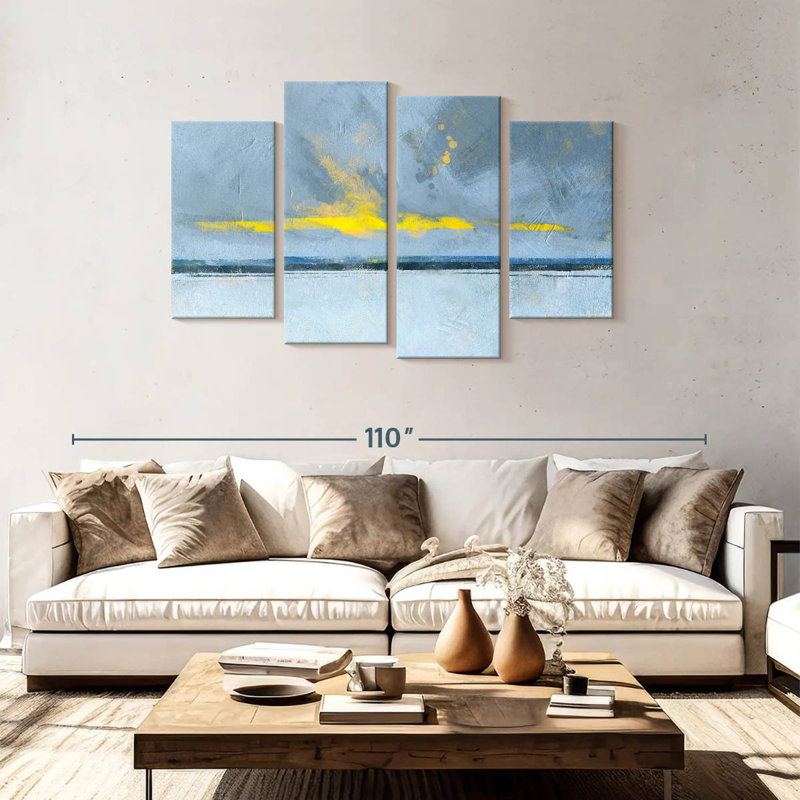 Avery Winter Solace, 48" H x 75" W