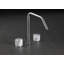 Acquaco Linki Marble Deck Mount Three-Hole Widespread Bathroom Lavatory Faucet with 6-5/8'' Spout Reach-1905431941