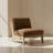 Vance - Modern Fabric + Wood Accent Chair-706021135