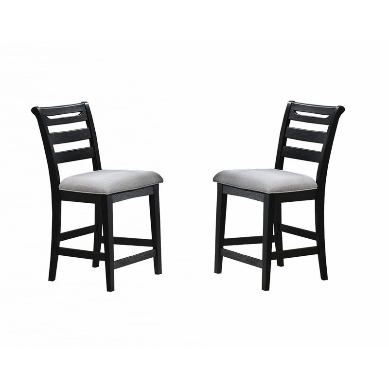 2Pc Counter Height Dining Chairs