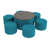Teal/Cosmic Strandz