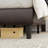 Mandipa Faux Leather Upholstered Bed with Diamond Tufted Headboard-779922905-779922907