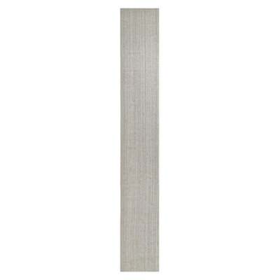 One-of-a-Kind 3x20 2010s Runner Silk Area Rug