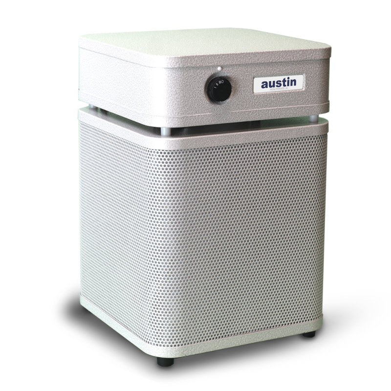 Austin Air Healthmate Plus Junior Air Purifier for Smaller and Cleaner Space, Sandstone