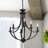 6-light Dimmable Chandelier
