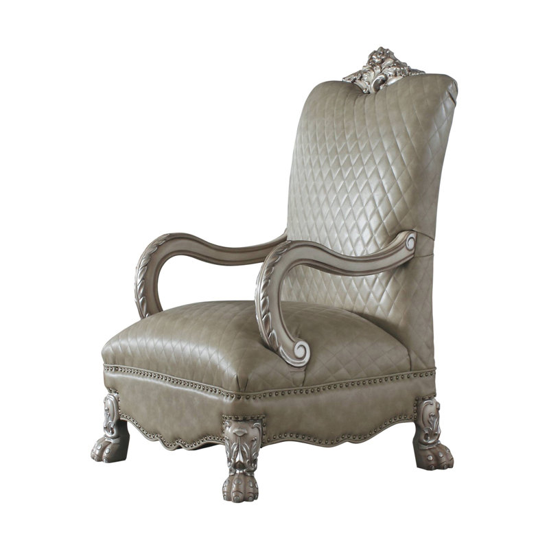 Fauteuil à oreilles capitonné de 34,5 po de largeur Jennabelle